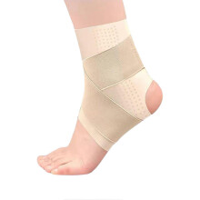 (Skin, L) 1Pc Ankle Brace Compression Strap for Arthritis Achilles Tendonitis Plantar Fasciitis Pain
