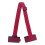 (red) Adjustable Shoulder Strap Ski Carrier 1