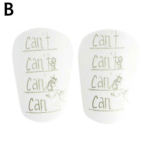(White B XS) Lightweight Football Shin Guards Leg Protection S/XS