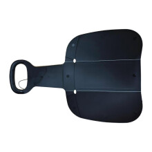 (Black) Luge d'hiver pour neige et sable, pratique pour glisser