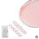(White Pink) 2pcs Badminton Racket Head Protection Tape Sticker 1
