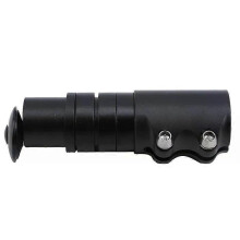 (black) Przedłużka kierownicy roweru Rise Up, mostek widelca, 12 cm, czarna, część MTB