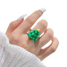 (4090304) Bagues de Noël à motifs de dessins animés, cadeau pour enfants, jeunes femmes et fêtes de fin d'année
