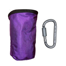 (Purple pink bag Dsh) Bergklättringskritpåse med dragsko, boulderingkrithink, tyngdlyftningsgym, blå