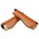 (Handlebar Cover) Cowhide Leather Retro Vintage Waterproof Three Spring Bicycle Saddle 1