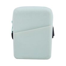 (Green) Porte-bouteille à sangle réglable, coloris unis, pour gobelets, tasses et mugs, vert extérieur