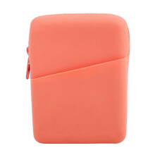 (Orange) Porte-bouteille à sangle réglable, coloris unis, pour gobelets, tasses et mugs, vert extérieur