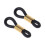 (Black) Glasses Chain Rubber Ring Non Slip DIY Connector Strap Eyelets Rope Accessories 1