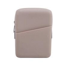 (brown) Porte-bouteille à sangle réglable, coloris unis, pour gobelets, tasses et mugs, vert extérieur