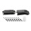 (Black) Skateboard Spring Bridge Bracket Surf Rail Adapter Truck Black 1