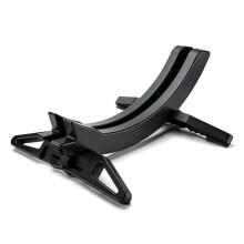(Black) Bicycle Storage Rack for Front Rear Wheel Parking Floor Stand Black