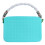 (Blue) Multipurpose Silicone Storage Bag Zippered Strap for Beach Phone & Small Item Soft Case 1