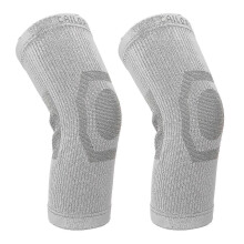 (XL) Graphene Warm Knee Pads Breathable Stretchy Knee Warmers Men Women All Seasons Use