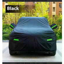 (black, W220 (1998-2005)) For Mercedes Benz S Class W220 W221 Miata Waterproof Sun Rain Snow Car Cover