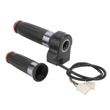 (Without Forward and Reverse) 3 Gear Speed Throttle Grip Accelerator Universal Electric Scooter Bike Throttle Handle