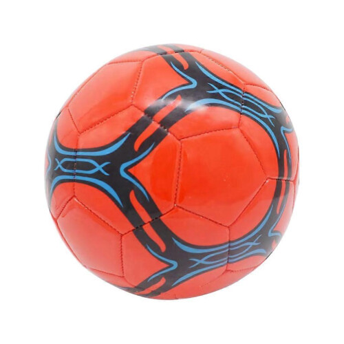 (thicked red, type 5) Nuovo pallone da calcio di dimensioni ufficiali, resistente e versatile, ideale per allenamento e gioco, resistente all'usura.