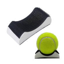 (White) Ramasse-balles de tennis portable à ramassage rapide, léger et idéal pour l'extérieur.