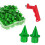 (Green) 60 stk. friidrettspigger for voksne, røde 1