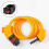 (orange) Anti-Theft Bicycle Cable Lock with Password Combination 1