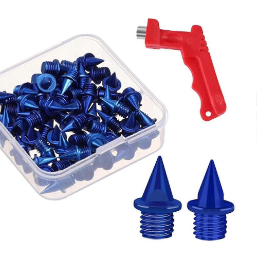 (Blue) 60 stk. friidrettspigger for voksne, røde