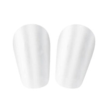 (white, XS) Mini lette fotballleggbeskyttere Leggbeskyttere