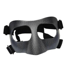 (Black Band) broken nose face mask for football soccer and boxing
