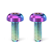 (Colorful umbrella he) M5x12mm Bolts for Cycling Accessories Lightweight Secure Fit Easy Setup