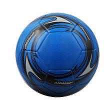 (Tornado Blue, No.45-7 person system) Football for Kids Adults School Training Match Machine Sewn PVC Multicolor Multiple Sizes