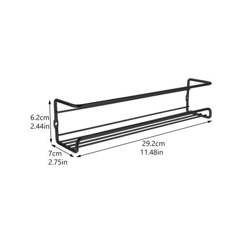 Kitchen Spice Shelf Mountable Organizer 3-Tier 1