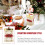 Toothpick Holder Rose Design Kitchen Dispenser Box Golden 4