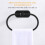 Black Square Towel Ring with Shelf and Tissue Holder 5