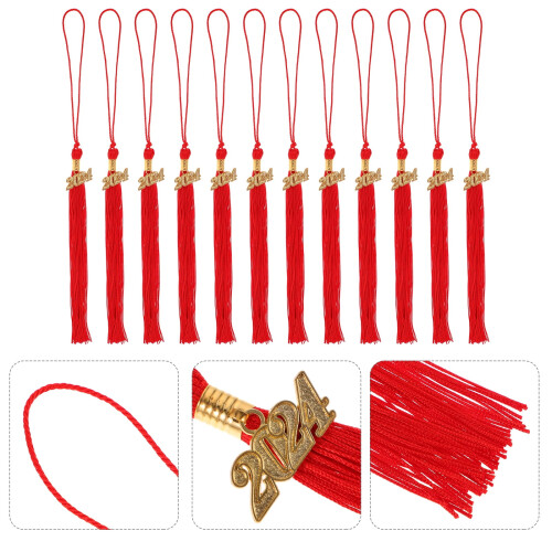 Graduation Cap Tassels Decorative Fringe 24 Pcs 1