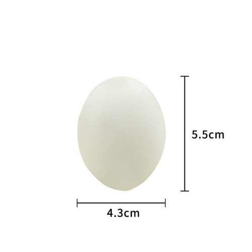 Novelty Magic Trick Soft Sponge Eggs Artificial Disappear-White 1