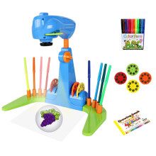 Kids Drawing Projector Toy with 32 Patterns and 12-Color