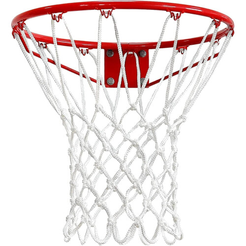 Basketball Net Nylon Polyester White
