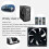 80mm x 25mm 8025 5V USB ordinateur pour boîtier PC CPU 2