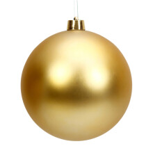 Red Christmas Ornaments Shatterproof Ball 8 inch