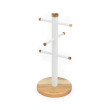 Salter Toronto Mug Tree Freestanding 6 Branch Display Stand for Mugs/Tea Cups