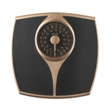 Salter Mechanical Bathroom Scale Speedo Dial Easy Reading Imperial/Metric Gold