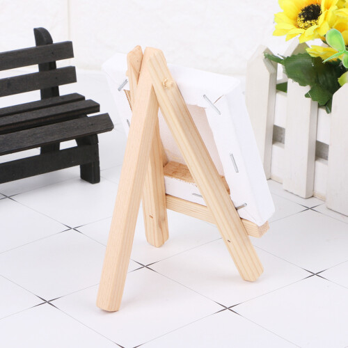 Mini chevalet en bois support d'œuvres d'art réglable-12*20cm 1