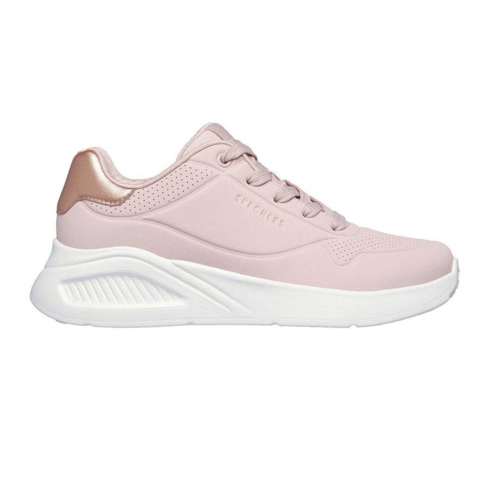 Skechers (5 Uk, Rose) Womens/Ladies Uno Lite Trainers