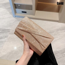 Evening Chain Shoulder Bag Gold