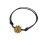 Gold Plated Anklet with Sun Design 1