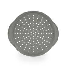 Salter Pizza Tray Non-Stick Oven Sheet Marblestone 37 cm Carbon Steel Handles