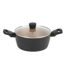 Russell Hobbs 24 cm Stockpot Opulence Non-Stick Dishwasher Safe Black/Gold