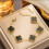 Four Leaf Clover Bracelet 18K Gold Women's Simple Design 1