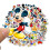 Mickey Mouse stickers Disney cartoon multicolor 50pcs 1