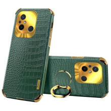 SKALO case for Xiaomi Redmi 12C 4G crocodile texture green