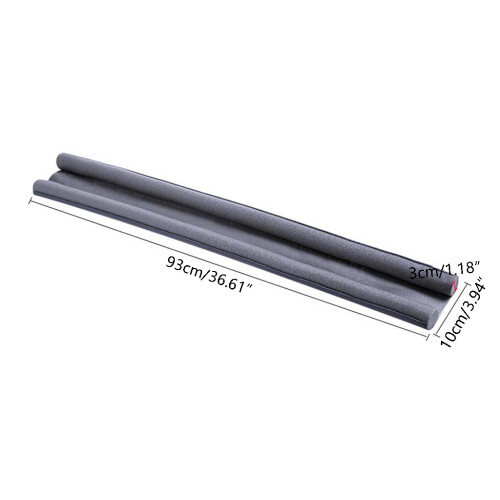 Bande d'étanchéité pour bas de porte Flexible et-Gris 1