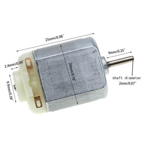 Kleiner Elektromotor Hochgeschwindigkeits-DIY-Hobbys 1